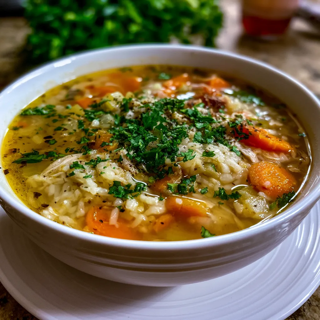 Chicken and Rice Soup