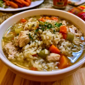 Chicken and Rice Soup