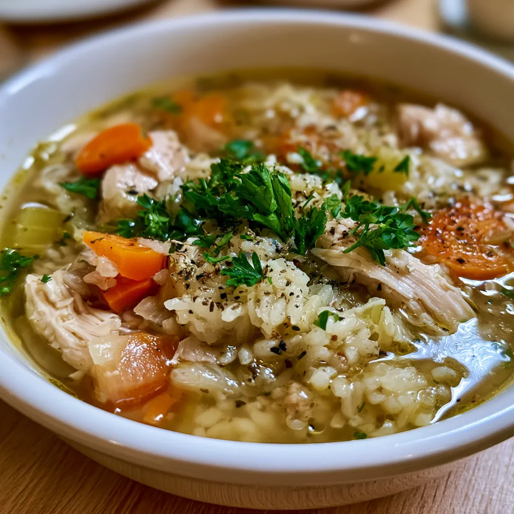 Chicken and Rice Soup