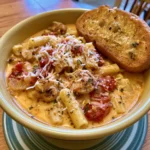 Creamy Cajun Chicken Pasta Soup