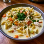Creamy Chicken Noodle Soup