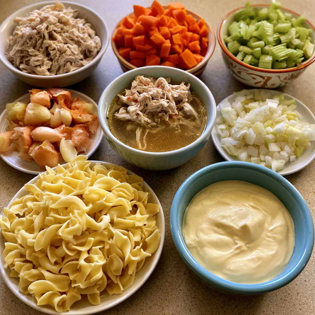 Creamy Chicken Noodle Soup