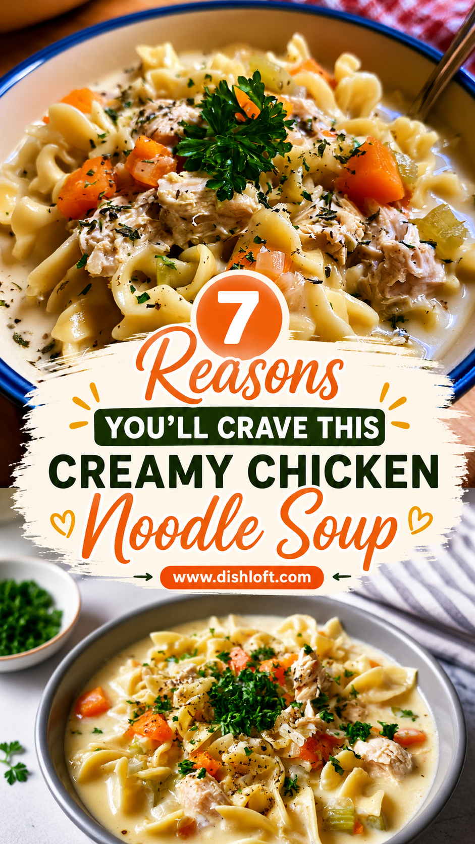 Creamy Chicken Noodle Soup