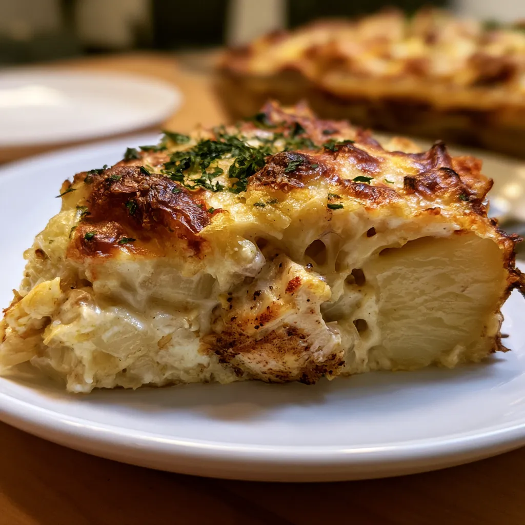 Creamy Chicken and Potato Casserole