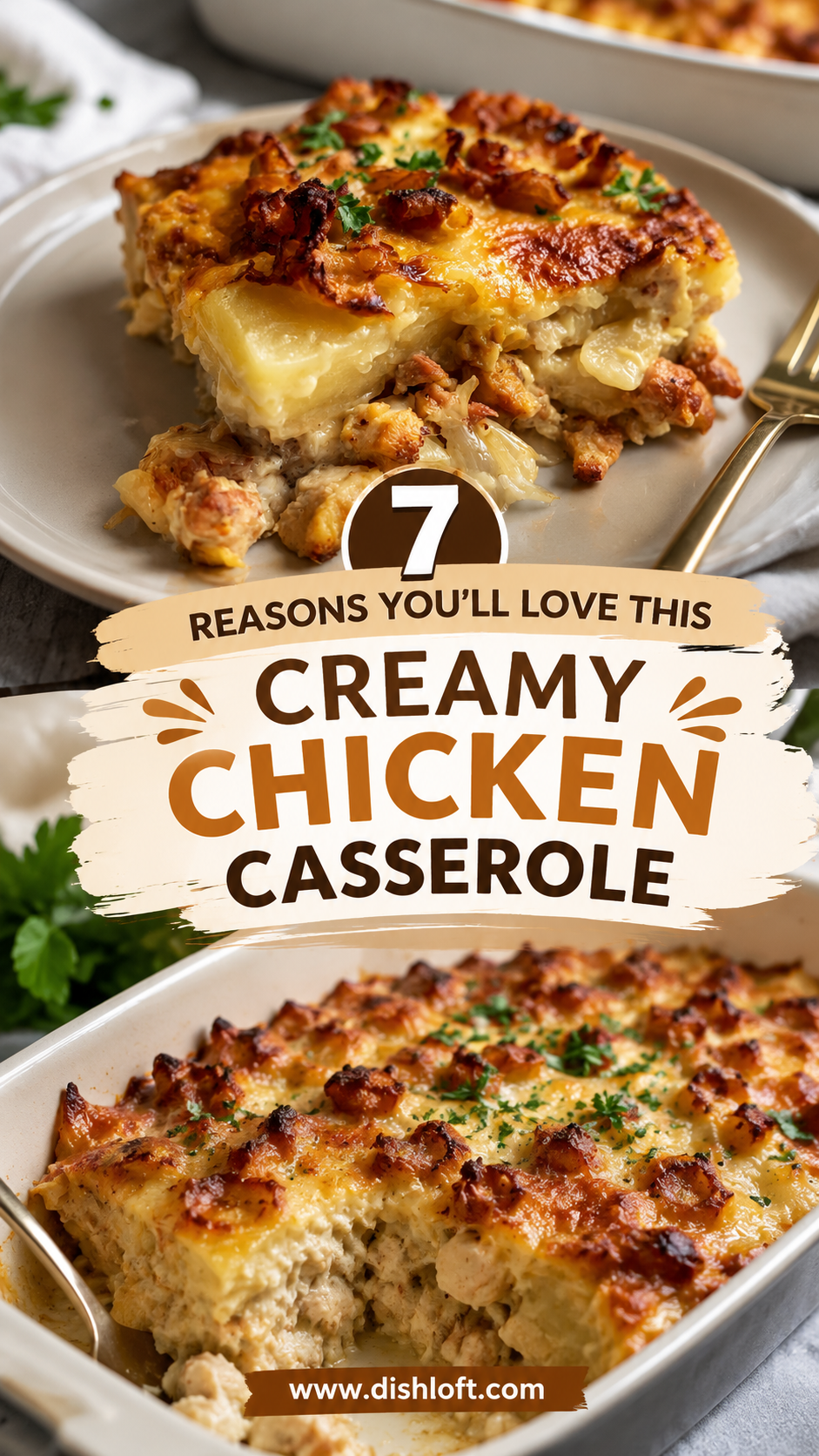 Creamy Chicken and Potato Casserole