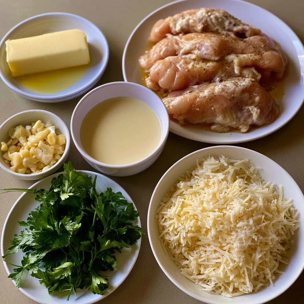 Creamy Garlic Chicken with Gravy