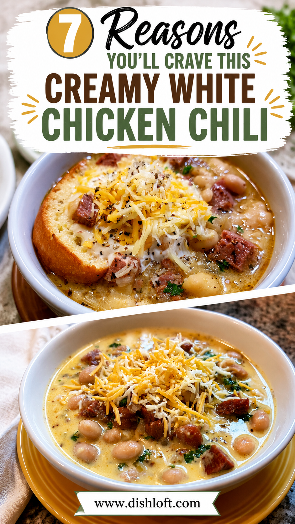 Creamy White Chicken Chili