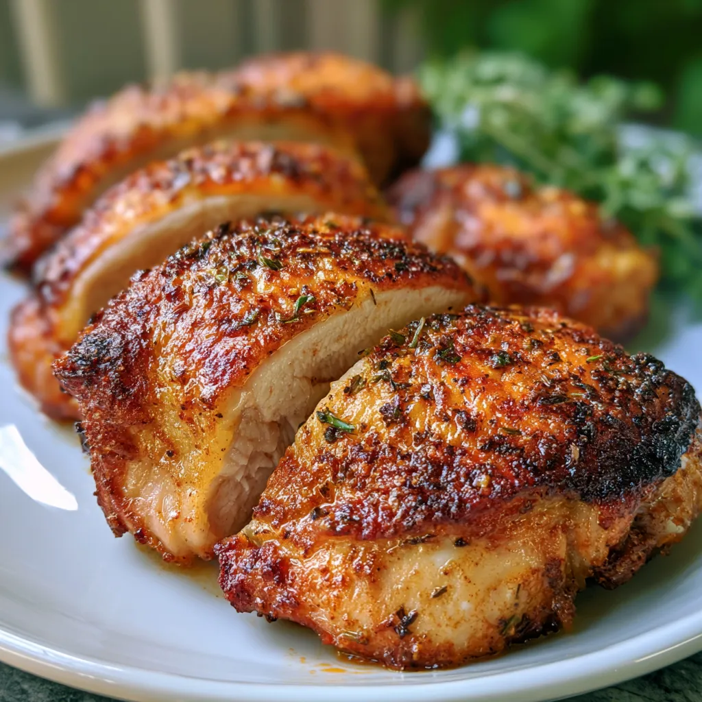 Crispy Air Fryer Chicken Thighs