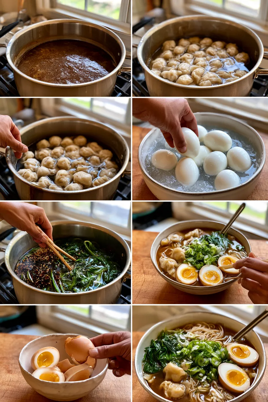 Dumpling Ramen Bowl
