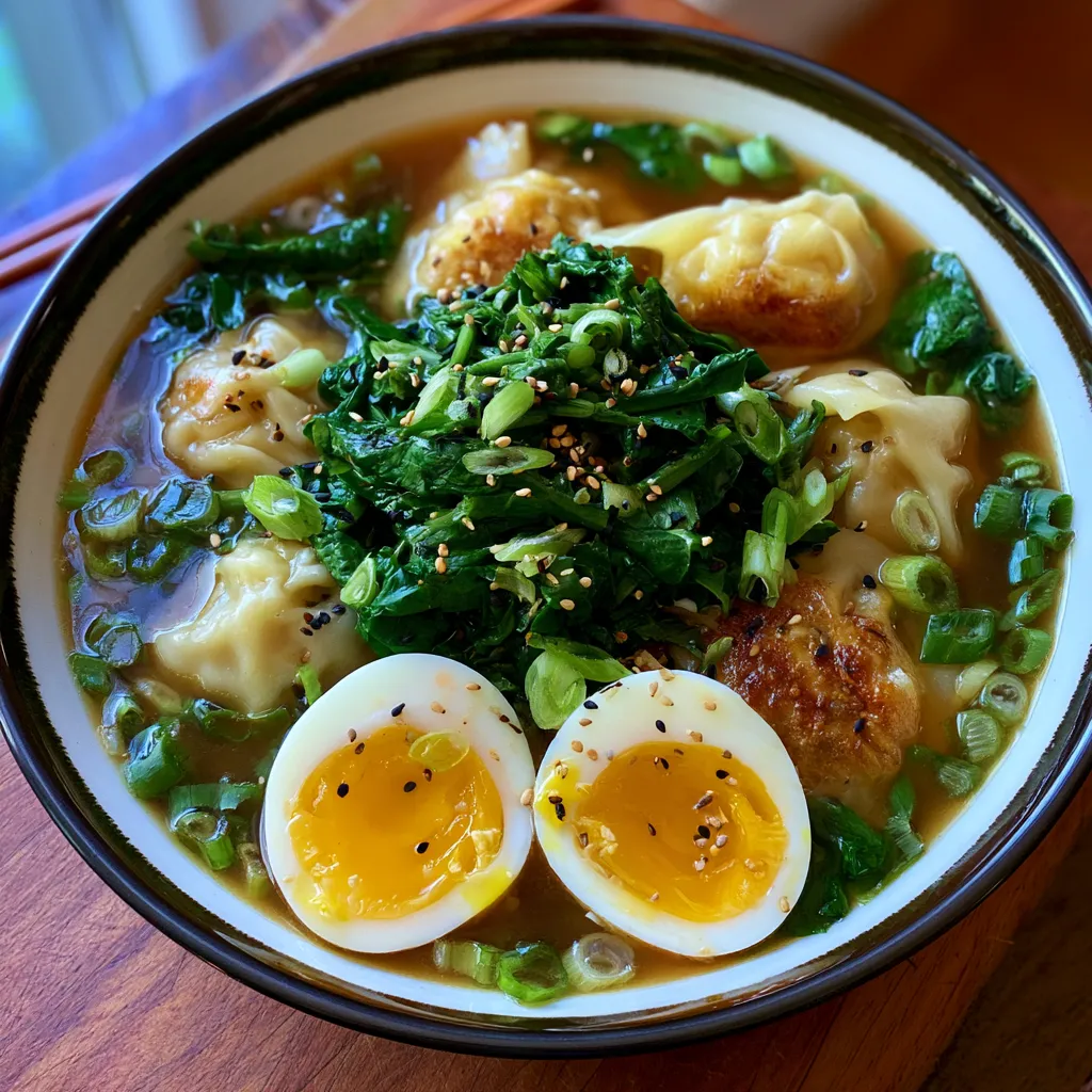 Dumpling Ramen Bowl