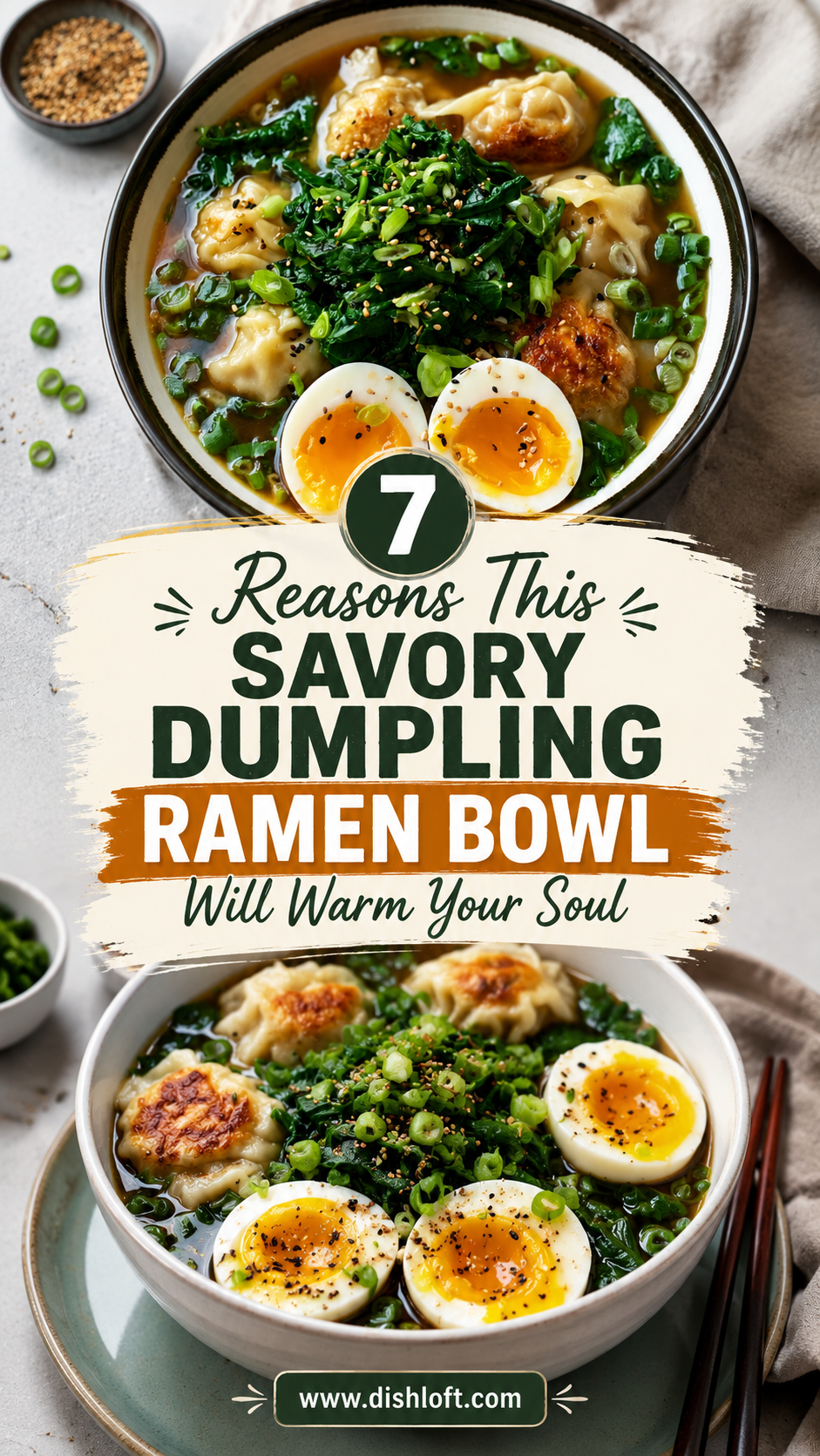 Dumpling Ramen Bowl