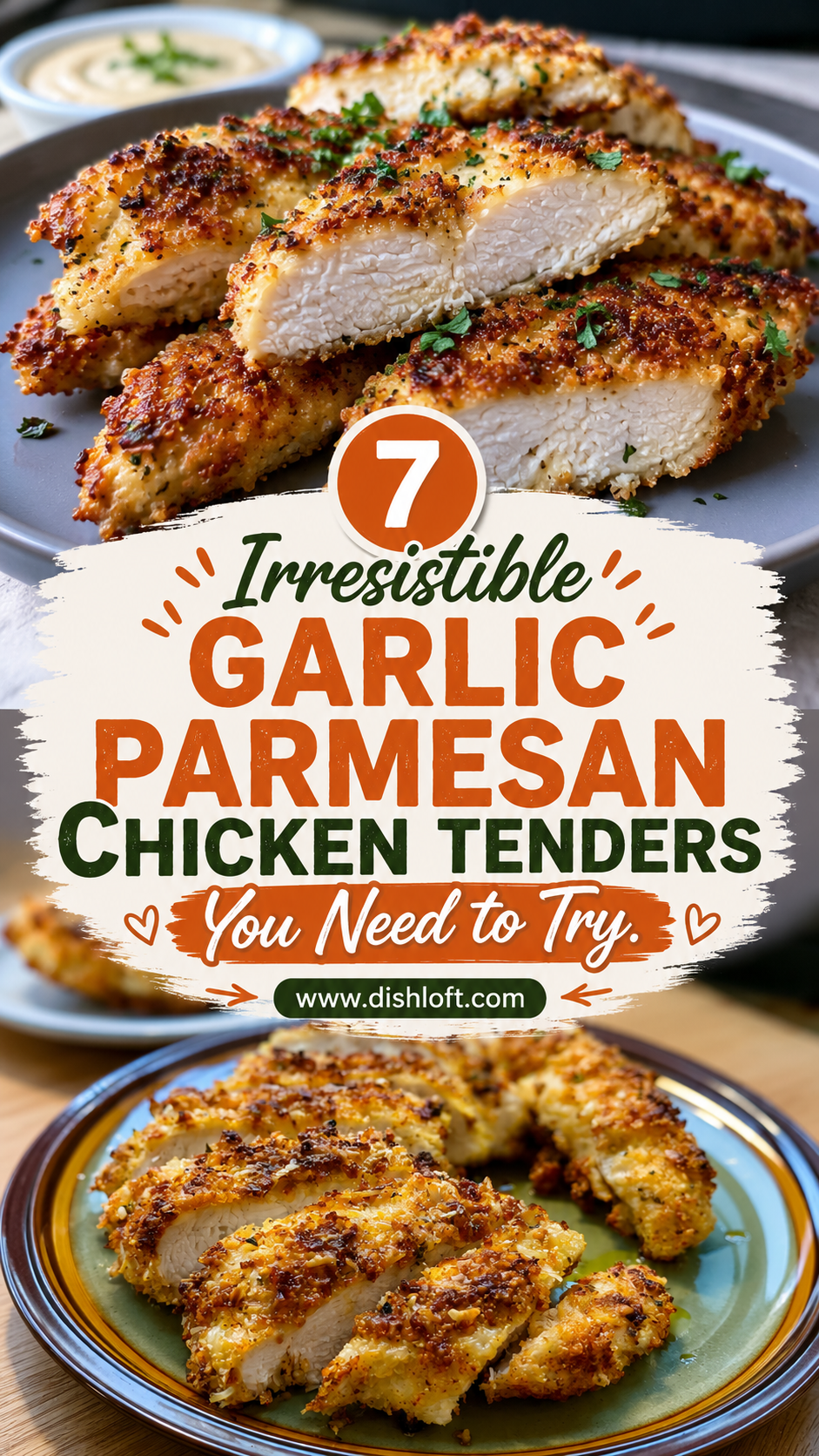 Garlic Parmesan Air Fryer Chicken Tenders