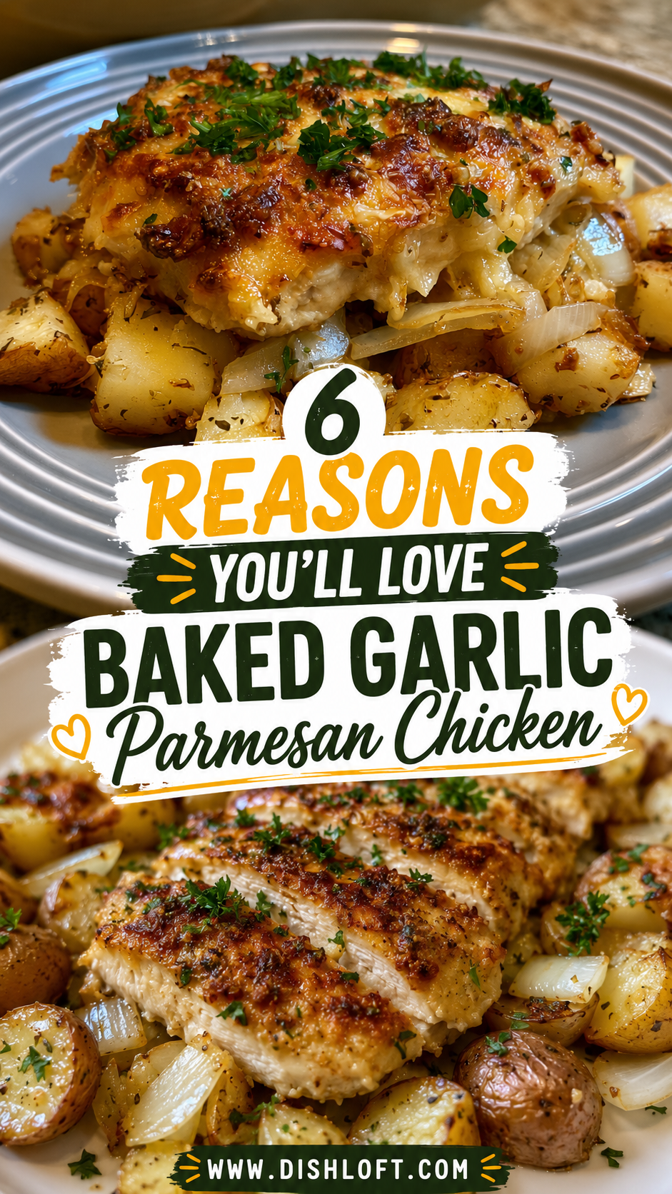 Garlic Parmesan Chicken and Potatoes
