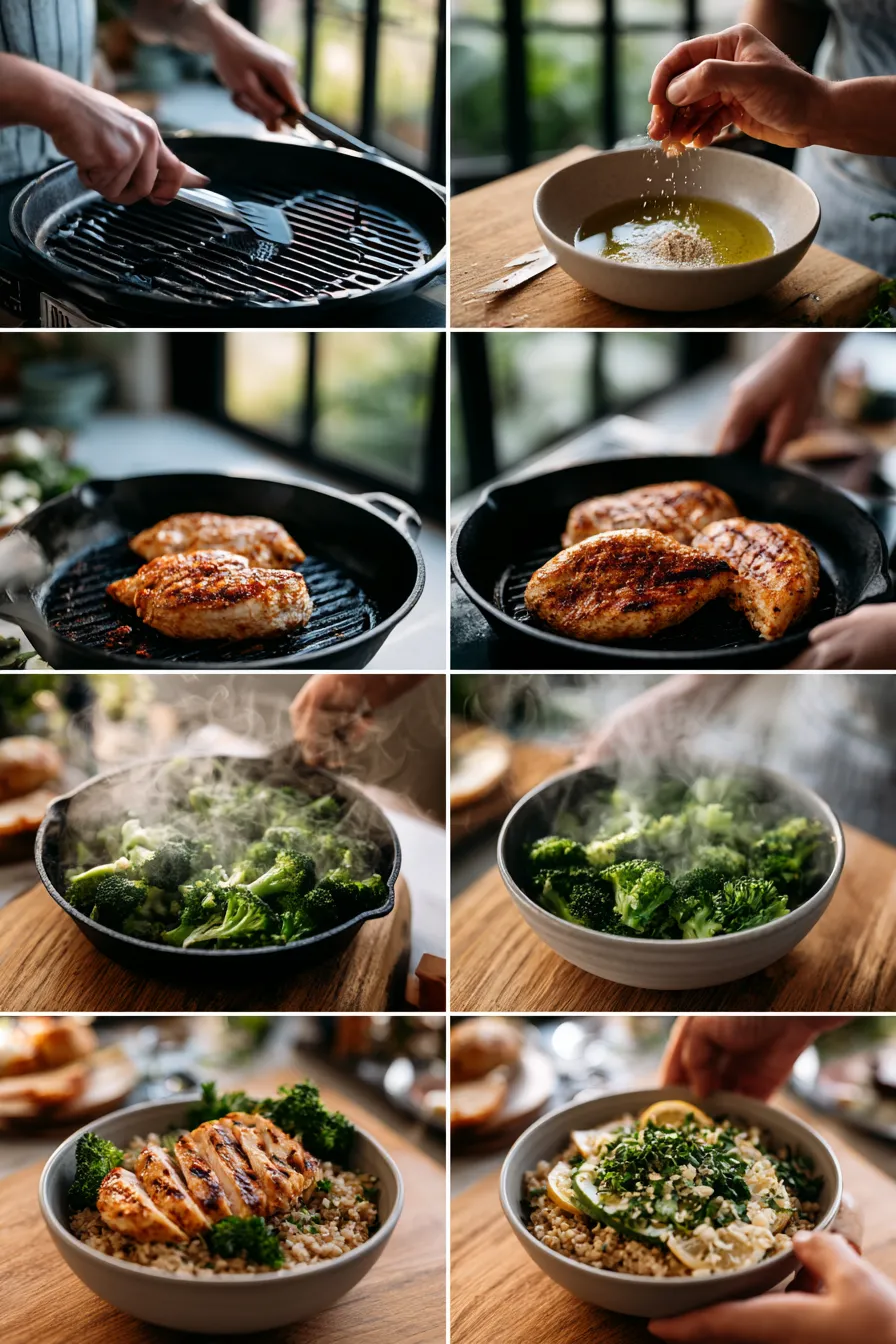 Grilled Chicken Bowls