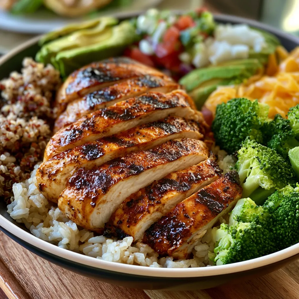 Grilled Chicken Bowls