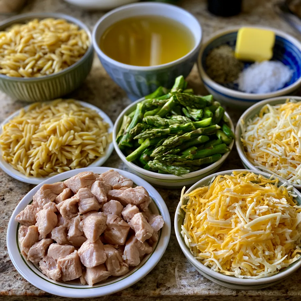 High Protein Chicken Orzo