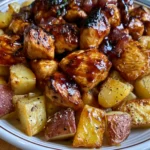 Honey BBQ Chicken Potatoes
