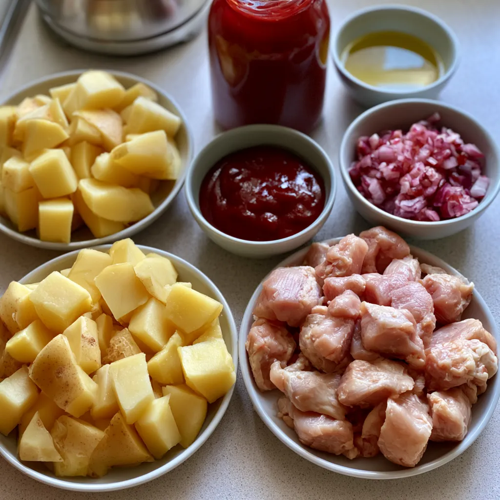 Honey BBQ Chicken Potatoes