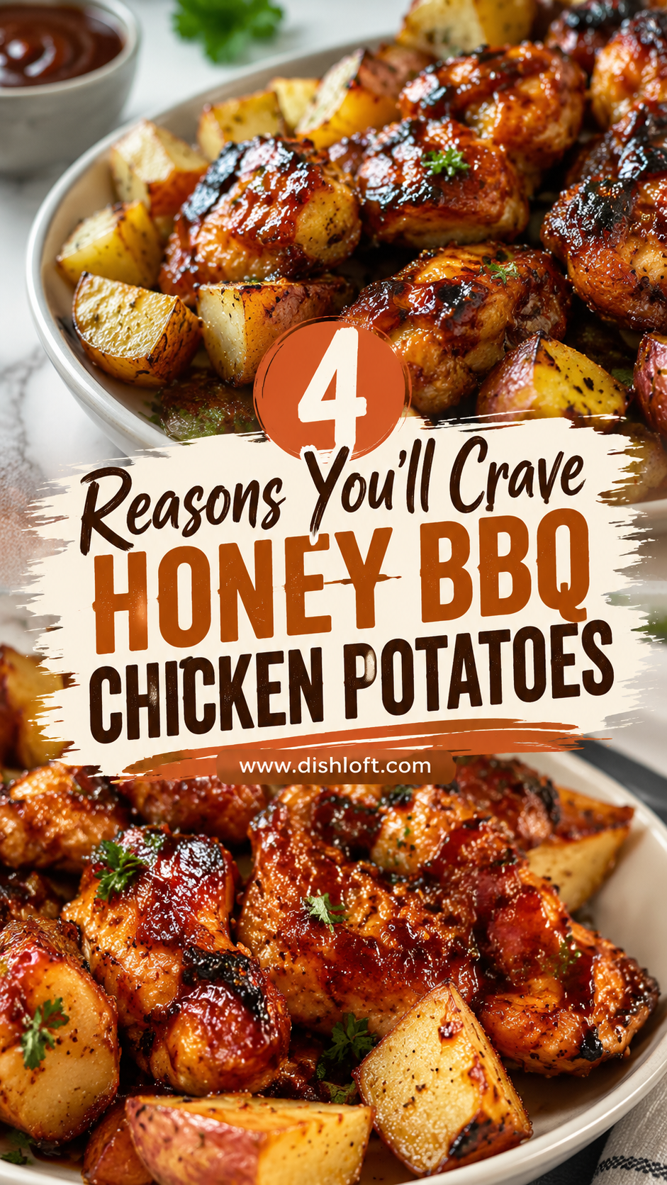 Honey BBQ Chicken Potatoes