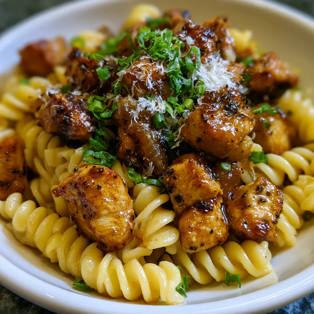 Honey Pepper Chicken Pasta