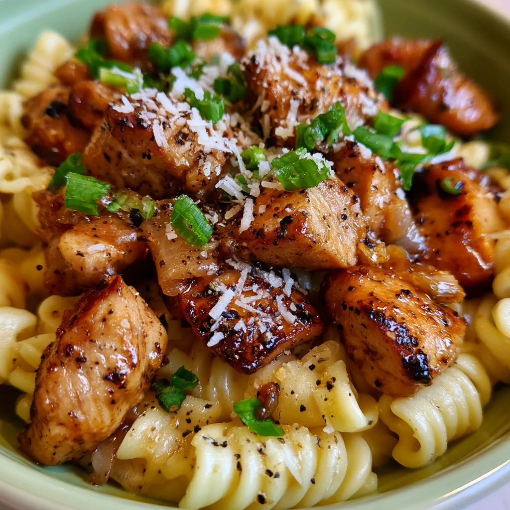 Honey Pepper Chicken Pasta