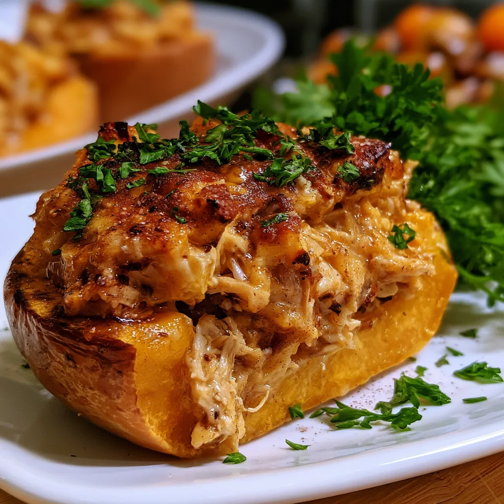 Honey Roasted Butternut Squash Stuffed