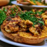 Honey Roasted Butternut Squash Stuffed