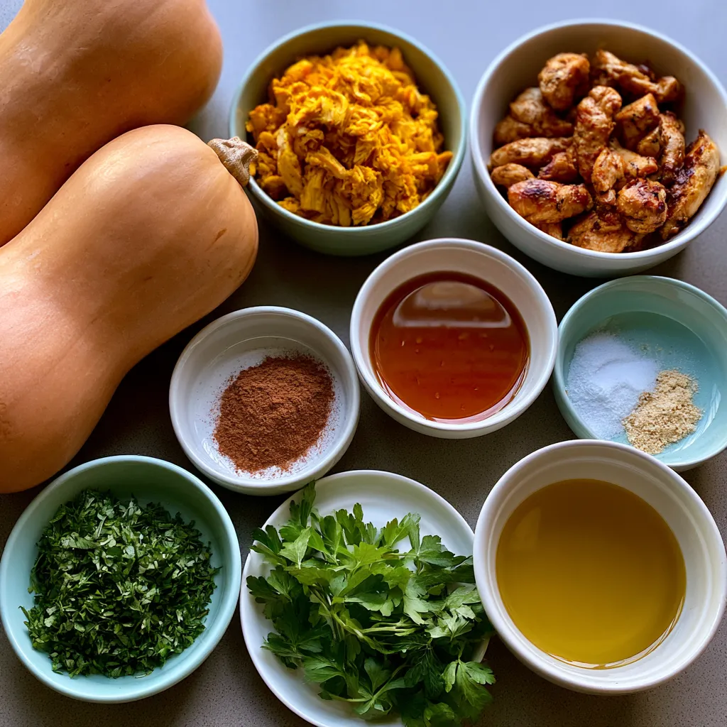 Honey Roasted Butternut Squash Stuffed