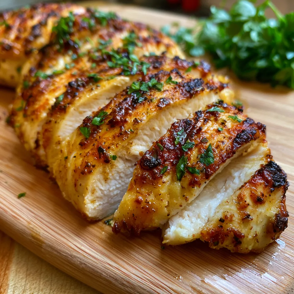 Juicy Air Fryer Grilled Chicken