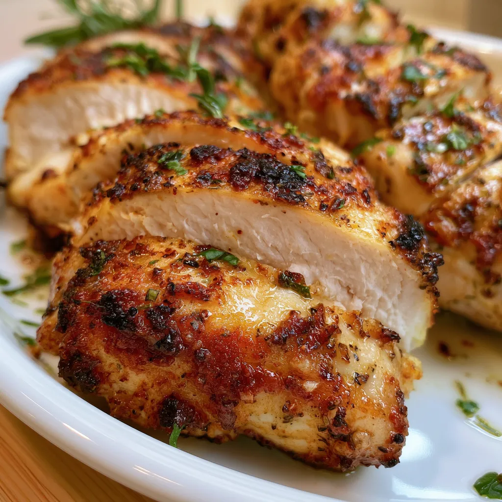 Juicy Air Fryer Grilled Chicken