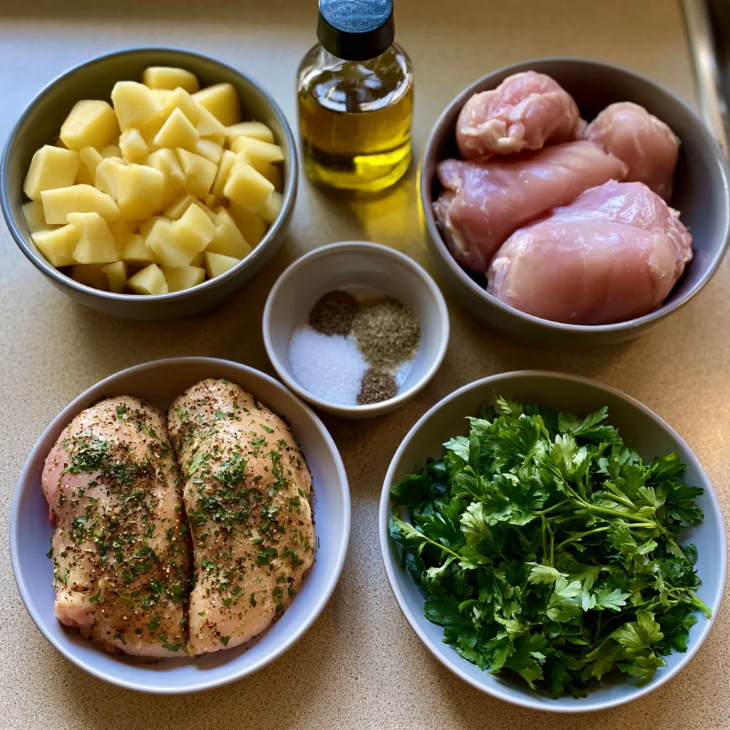 One Pan Ranch Chicken and Potatoes