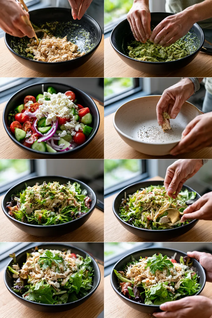 Pesto Chicken Salad