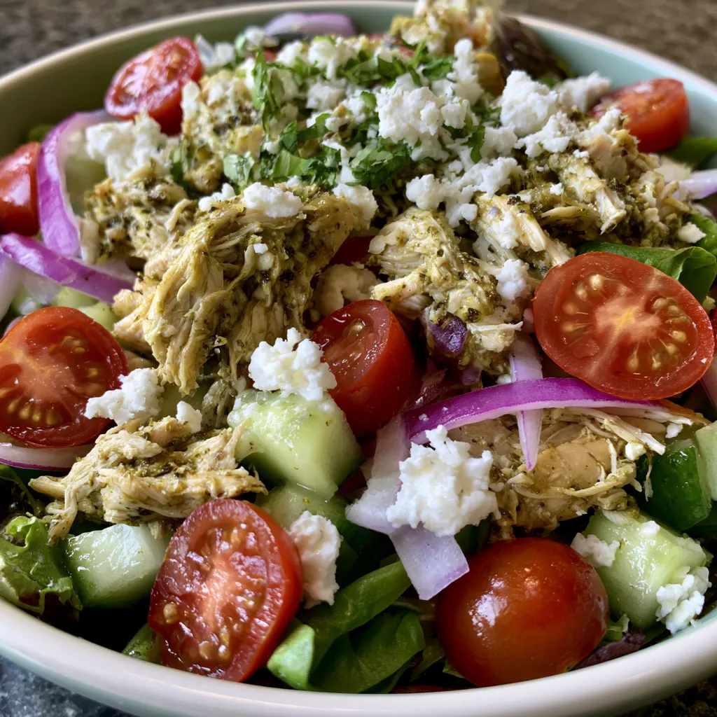 Pesto Chicken Salad