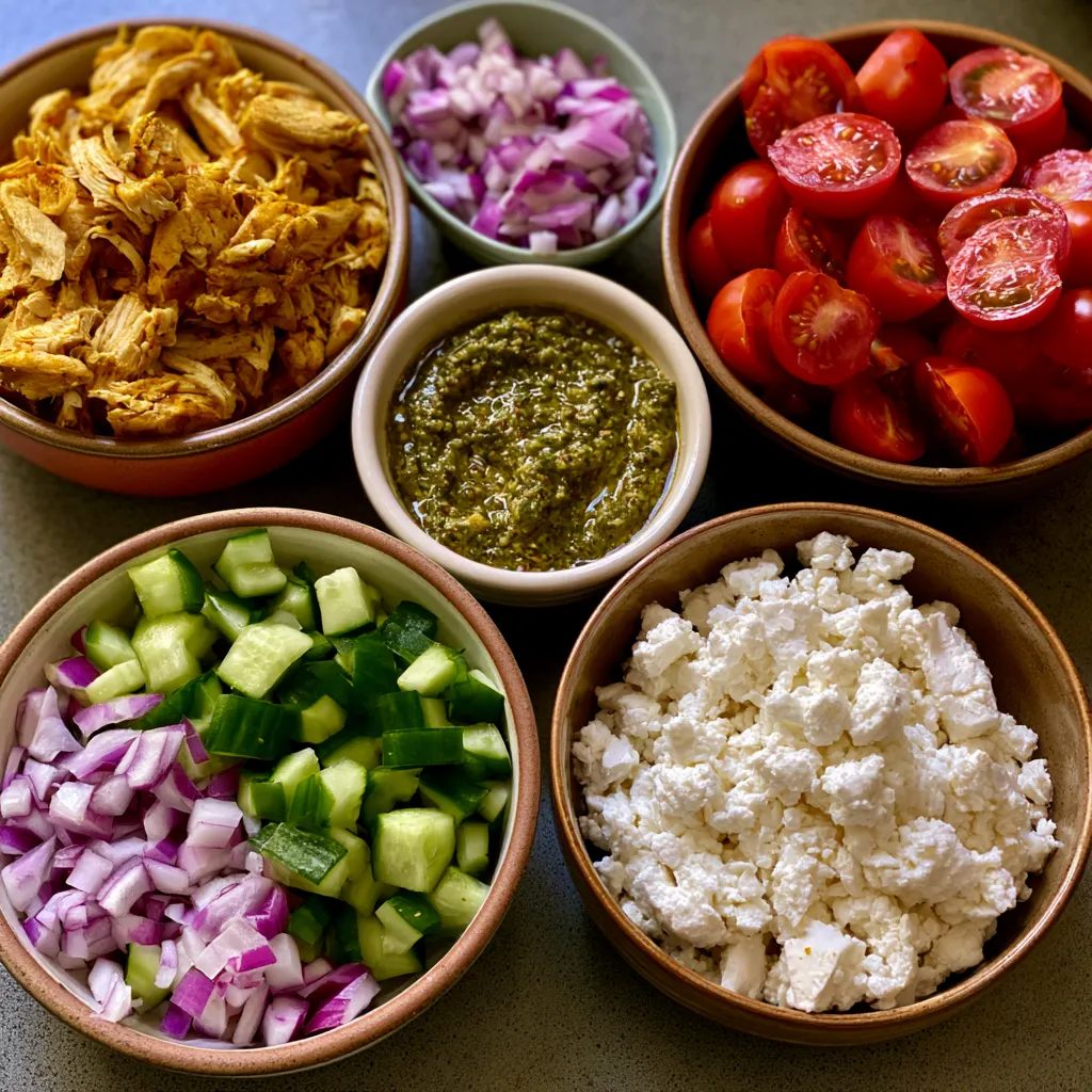 Pesto Chicken Salad