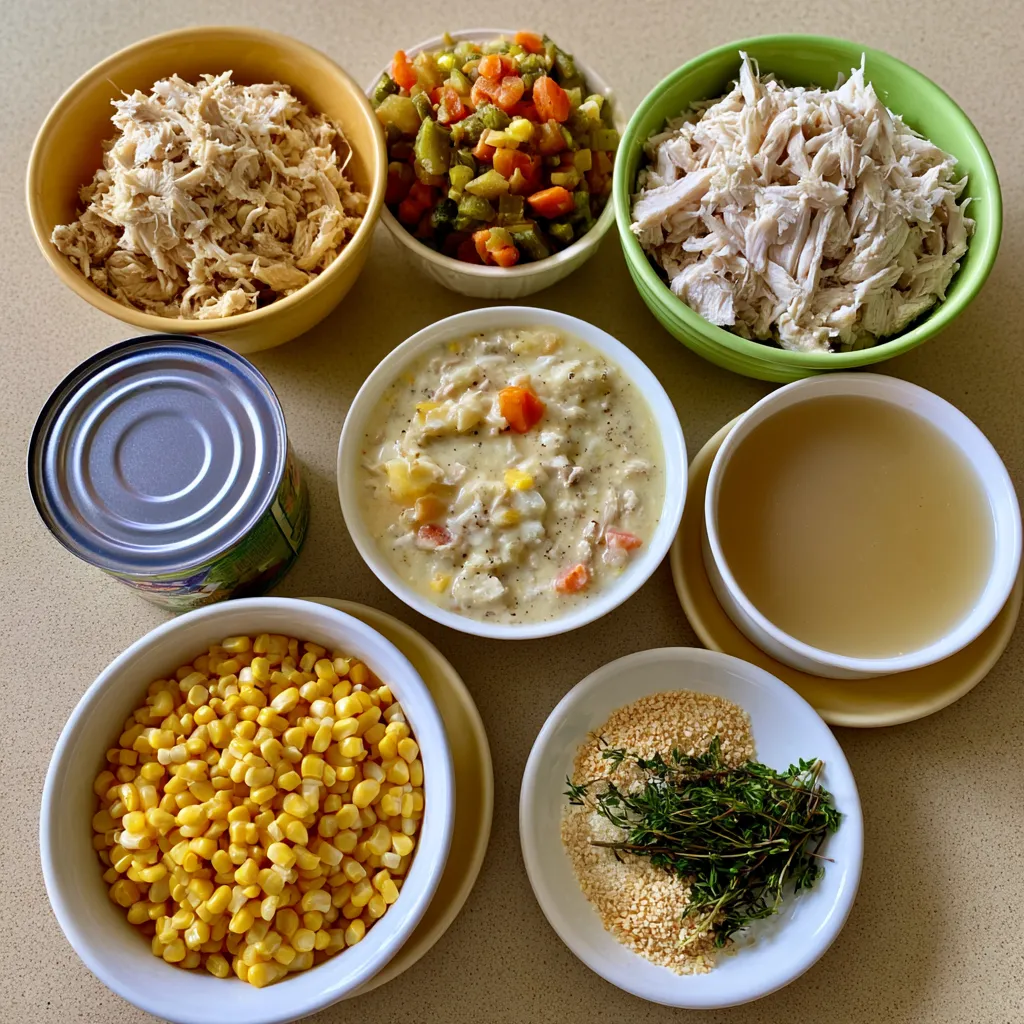 Slow Cooker Chicken Pot Pie