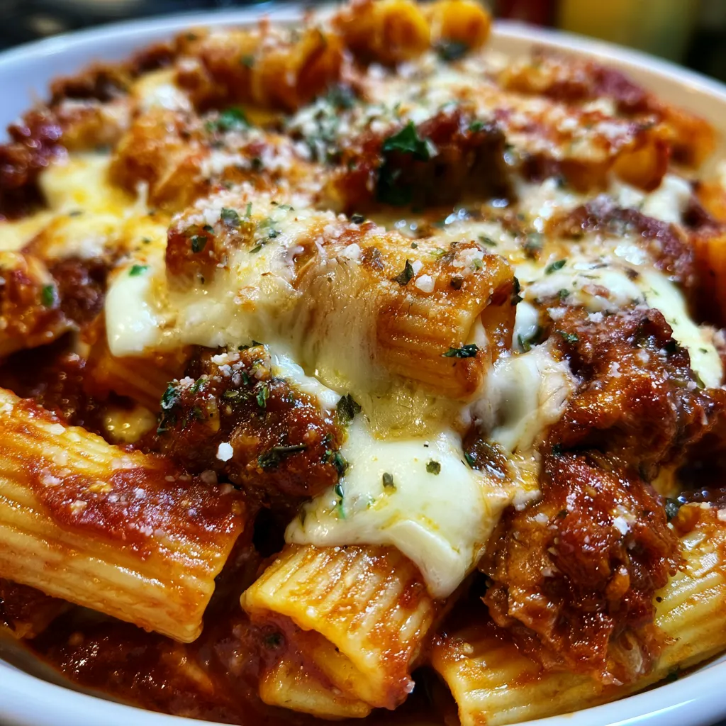 Smoked Beef Mozzarella Pasta