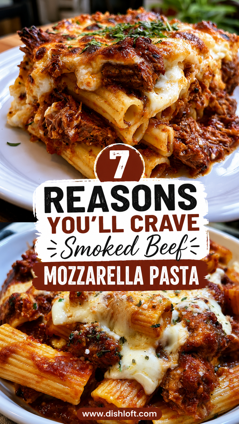 Smoked Beef Mozzarella Pasta
