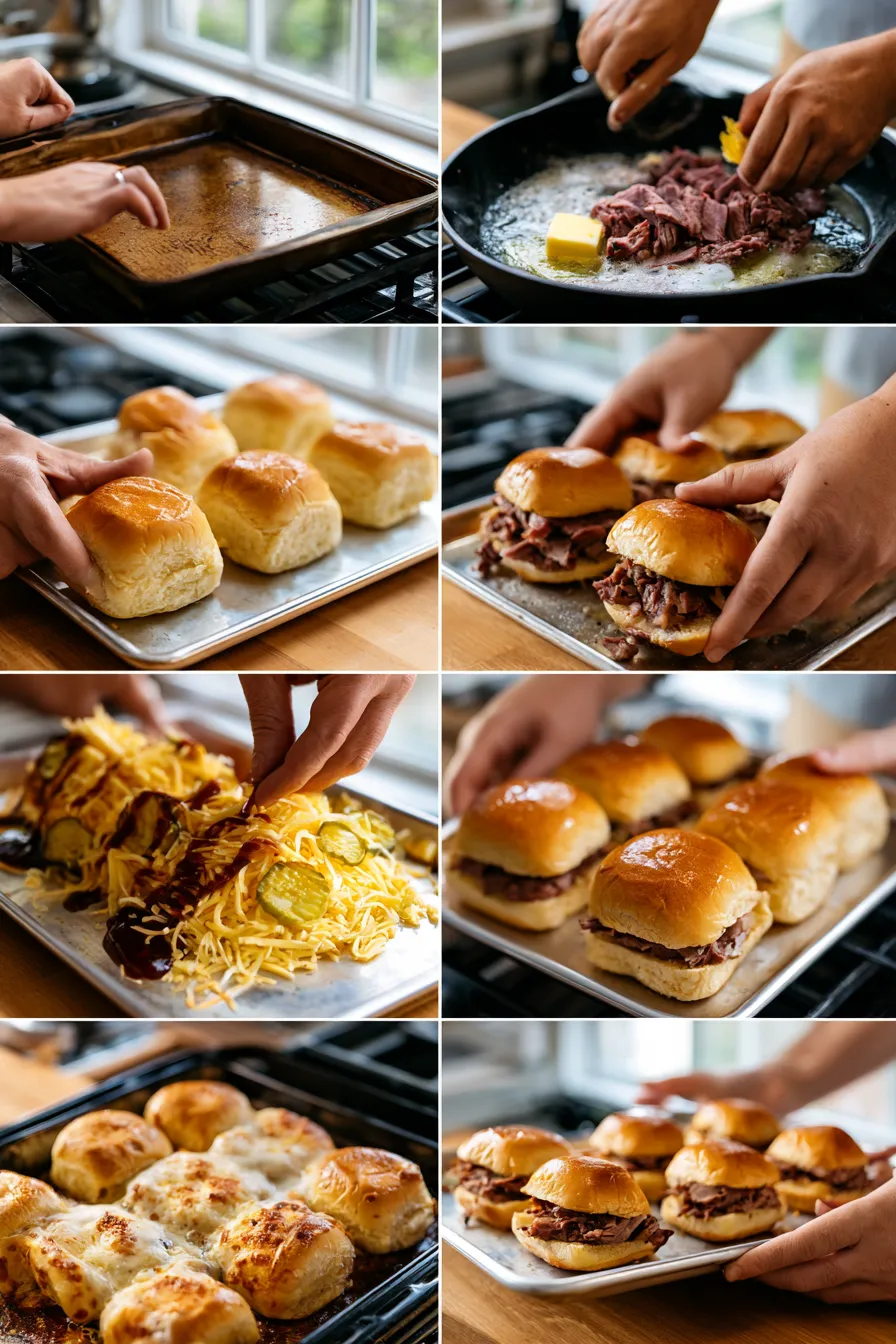 Smoked Beef Sliders