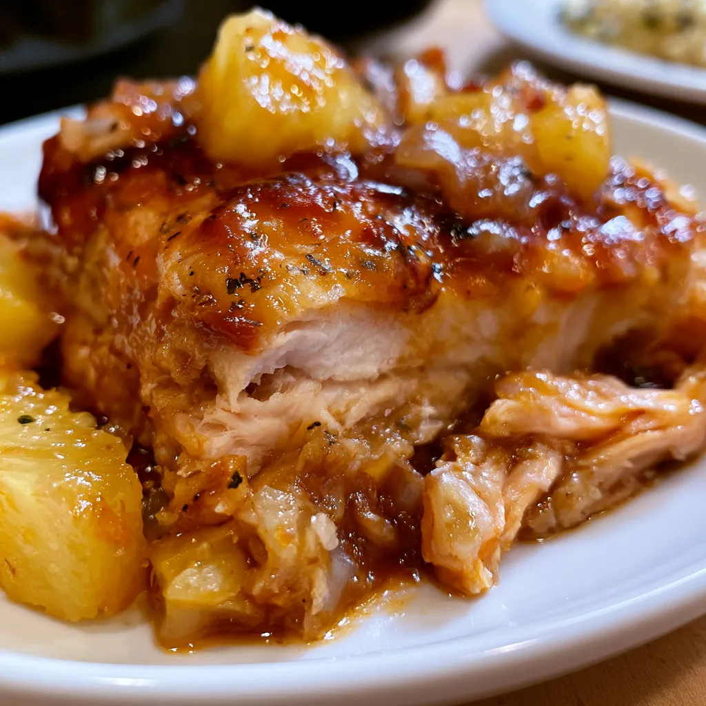Sweet Hawaiian Crockpot Chicken