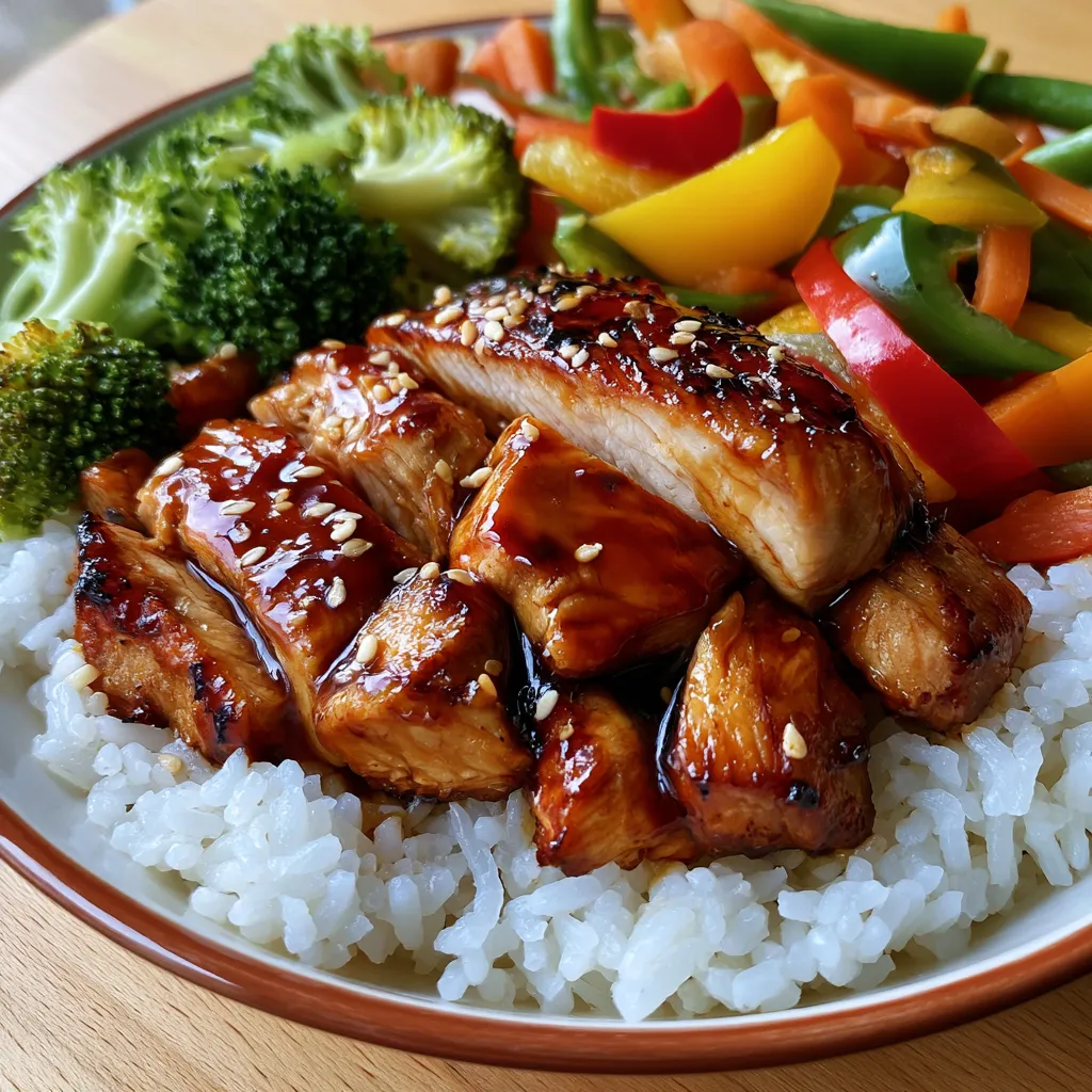 Teriyaki Chicken Rice Bowl