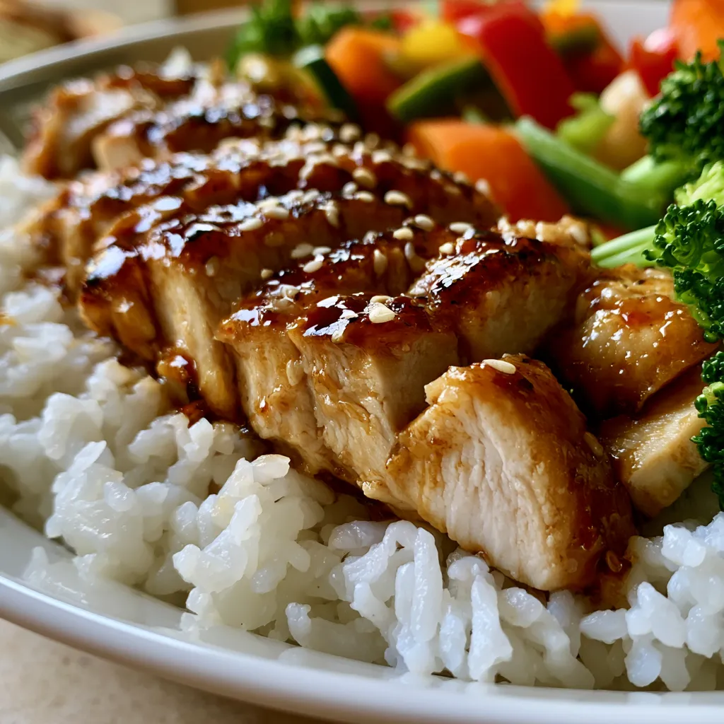 Teriyaki Chicken Rice Bowl