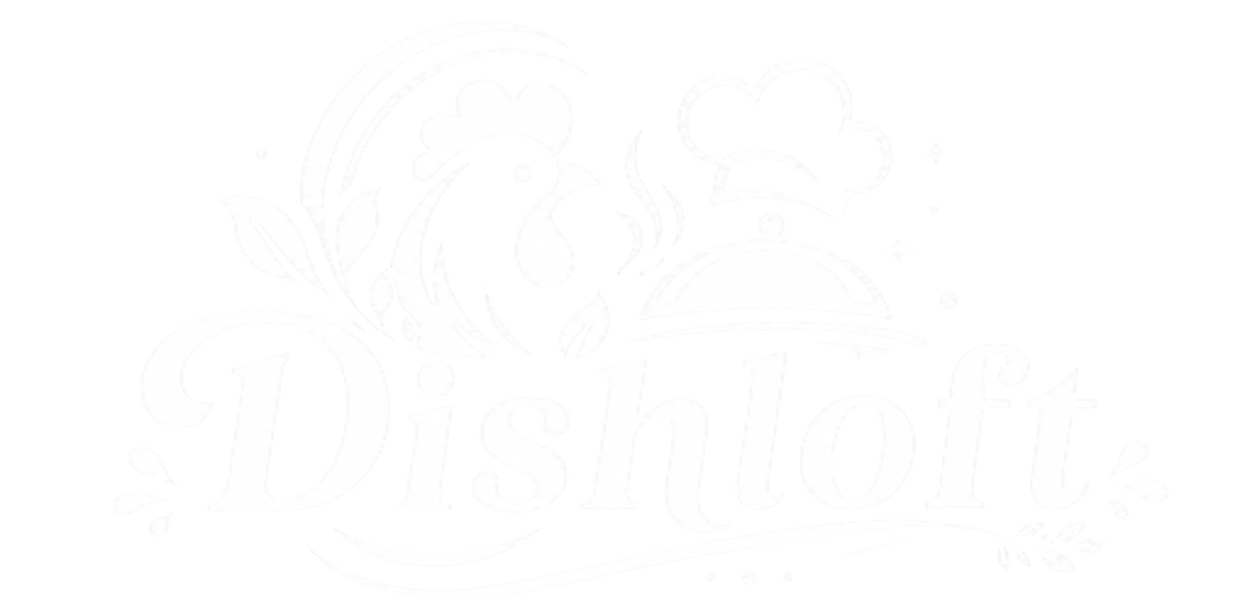 dishloft.com white logo