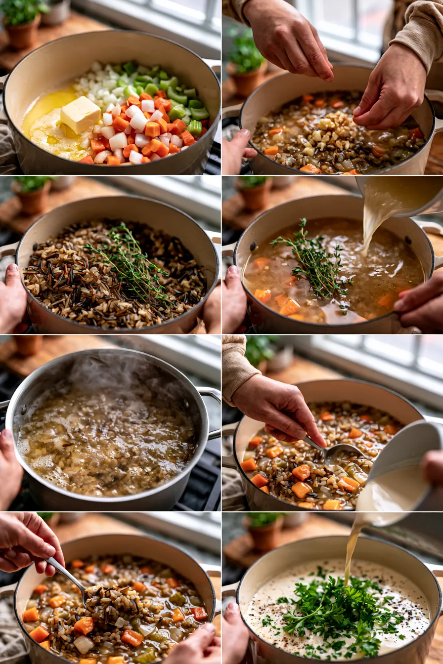 Creamy Wild Rice Soup