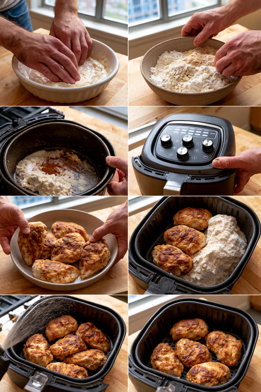Crispy Air Fryer Chicken