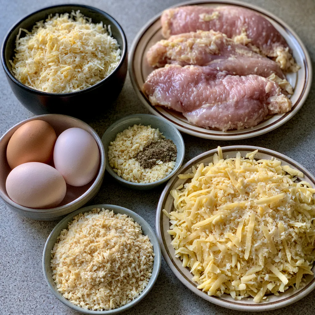 Crispy Parmesan Crusted Chicken