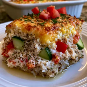 Greek-Inspired Chicken Casserole