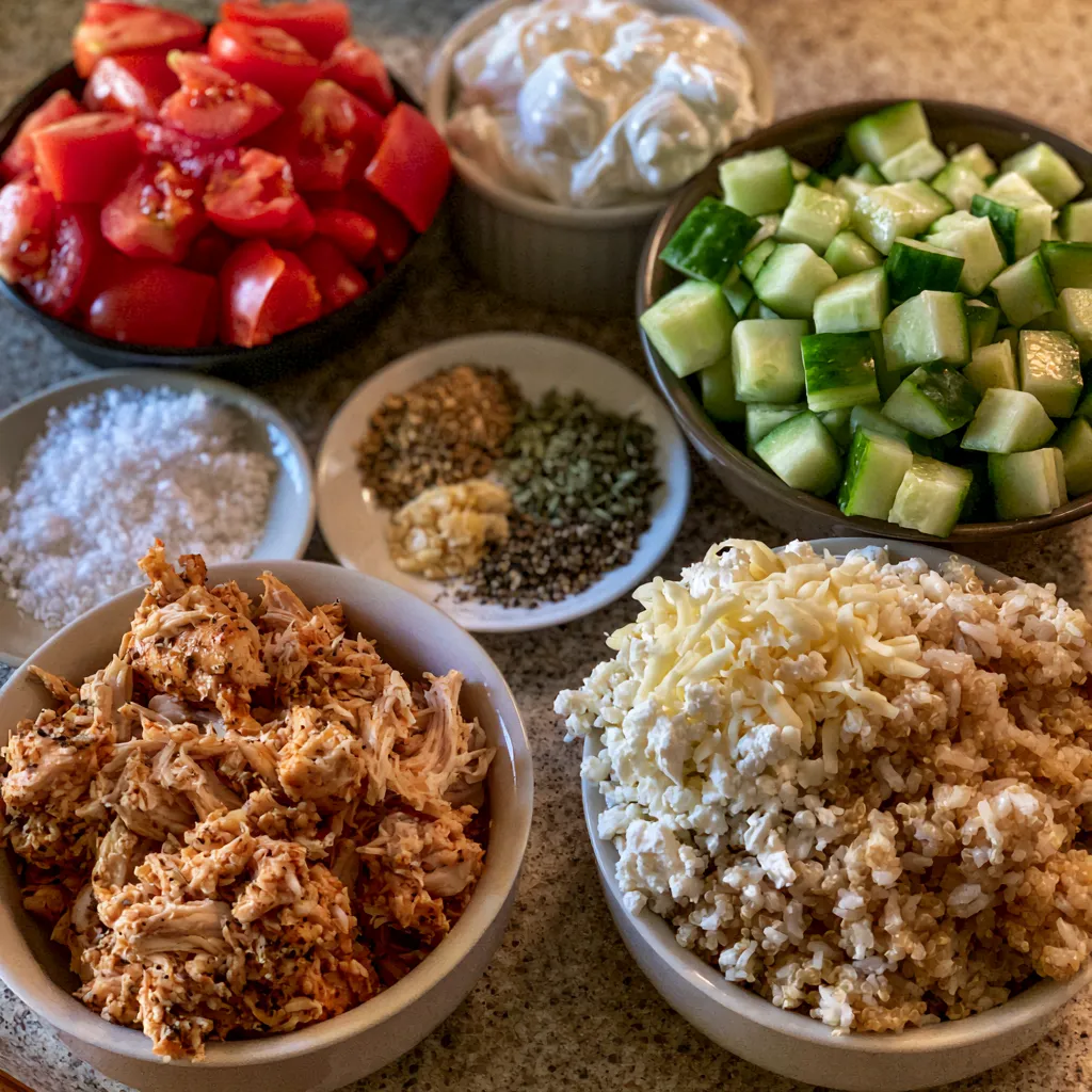 Greek-Inspired Chicken Casserole