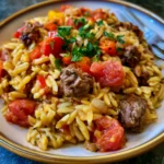 High Protein Beef Orzo