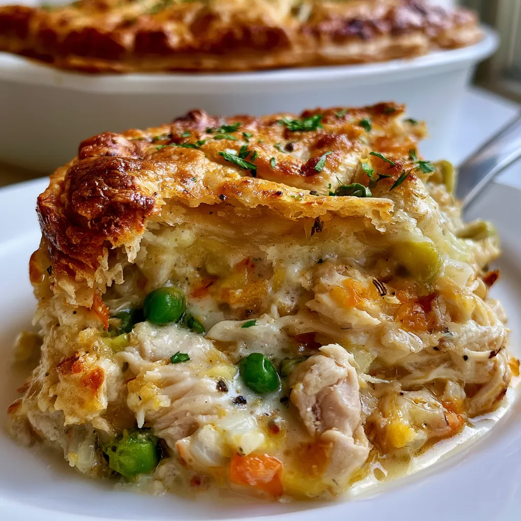Homemade Chicken Pot Pie Casserole