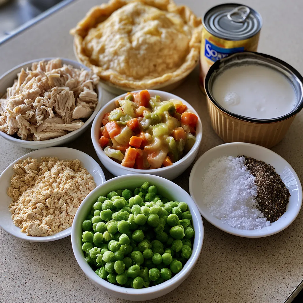 Homemade Chicken Pot Pie Casserole